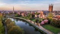 Worcester Cathedral Royalty Free Stock Photo