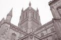 Worcester Cathedral Church, England Royalty Free Stock Photo