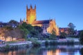 Worcester Cathedral UK Royalty Free Stock Photo