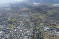 Worcester downtown aerial, South Africa