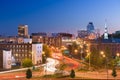 Worcester, Massachusetts, USA Downtown Skyline Royalty Free Stock Photo