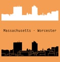 Worcester, Massachusetts Royalty Free Stock Photo