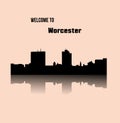 Worcester, Massachusetts Royalty Free Stock Photo