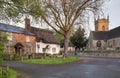 Worcestershire village Royalty Free Stock Photo