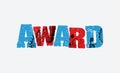 Award Concept Stamped Word Art Illustration Royalty Free Stock Photo
