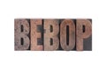 The word 'bebop'