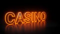 The Word Casino - 3D Illustration