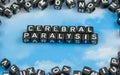 The word Cerebral paralysis