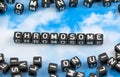 The word chromosome