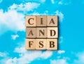 The word CIA and FSB