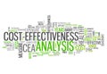 Word Cloud Cost-Effectiveness Analysis