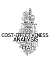 Word Cloud Cost-Effectiveness Analysis