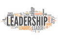 Word Cloud Leadership Royalty Free Stock Photo