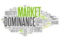 Word Cloud Market Dominance