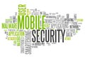 Word Cloud Mobile Security