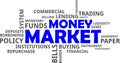 Word cloud - money market