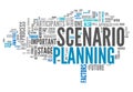 Word Cloud Scenario Planning