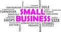 Word cloud - small business