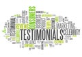 Word Cloud Testimonials