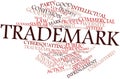 Word cloud for Trademark