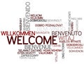 Word Cloud Welcome