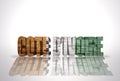 Word Cote d`Ivoire on the white background Royalty Free Stock Photo