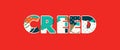 Creed Concept Word Art Illustration Royalty Free Stock Photo