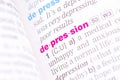 Word depression Royalty Free Stock Photo