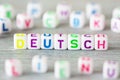 The word deutsch