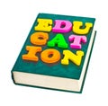 Word Education on book