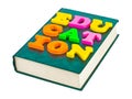 Word Education on book