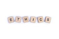 The word ETHICS