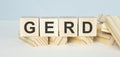 Word GERD Gastroesophageal reflux disease f