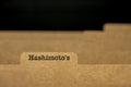 Word Hashimoto`s on index card Royalty Free Stock Photo