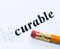 Word incurable curable