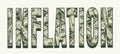 Word Inflation with 100 US dollar bills