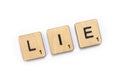 The word LIE