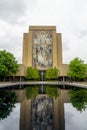 World Of Life Mural, Touchdown Jesus, On The Campus Of Notre Dame University