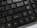 Word lockdown on komputer keyboard.