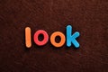 The word look