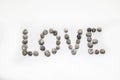 The word love Royalty Free Stock Photo