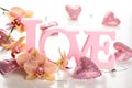 Word love Royalty Free Stock Photo