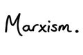 Marxism Royalty Free Stock Photo