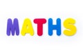 The word MATHS