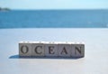 The word ocean Royalty Free Stock Photo