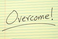 Overcome! On A Yellow Legal Pad