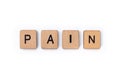 The word PAIN