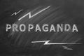 Propaganda and fake news concept. Royalty Free Stock Photo