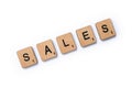 The word SALES