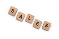 The word SALES